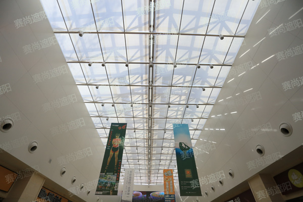 銀河廣場頂部遮陽案例圖片