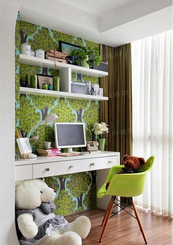 陽(yáng)臺(tái)改造成書(shū)房