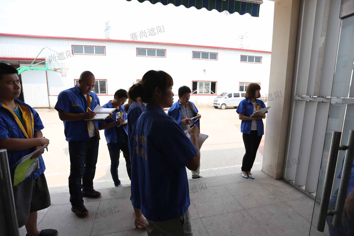 遮陽產品培訓環節