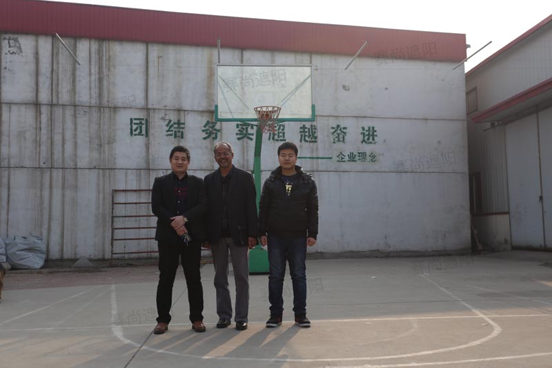 李海水先生、張昭先生與Sree先生合影