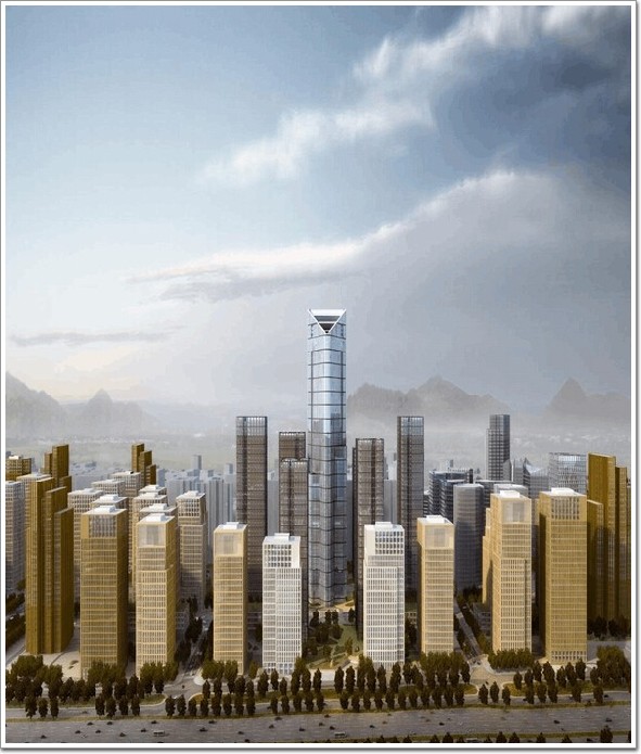 濟南漢峪金谷整體效果圖