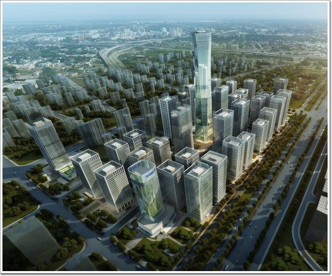 濟南漢峪金谷整體效果圖