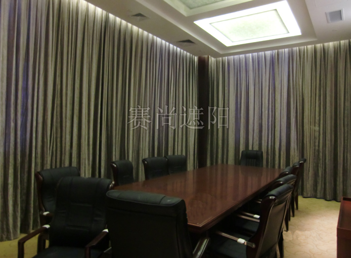 賽尚遮陽援老撾國際會議中心電動窗簾項目實景圖