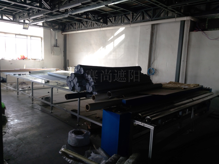 空客天津A330定制廠房窗簾工程相關產品正有序的備貨制作中