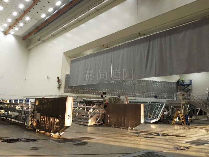 空客廠房現場發回的現場照片