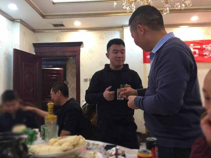 賽尚遮陽2019年春節(jié)放假前聚餐活動