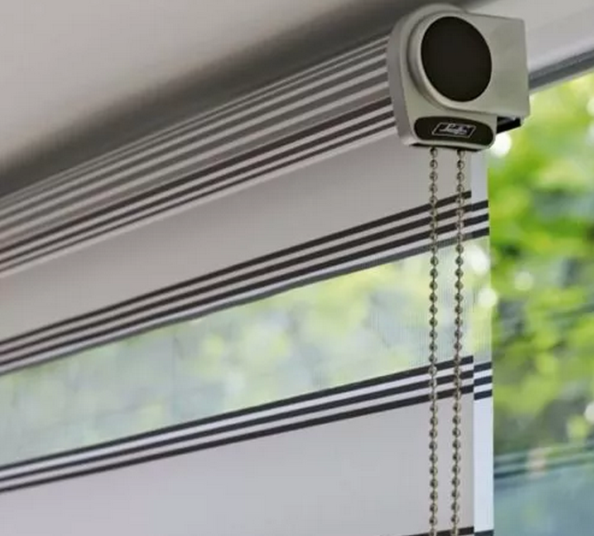 全面的斑馬簾窗飾遮陽結構、安裝和效果圖