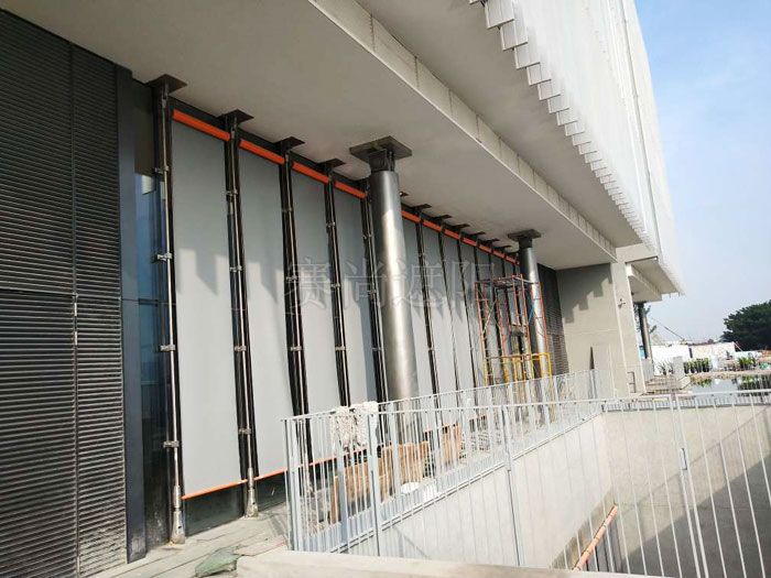 深圳前海G30薈同國(guó)際學(xué)校織物外遮陽工程實(shí)景照片