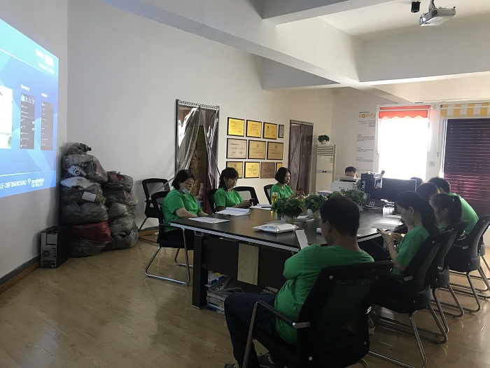 賽尚遮陽(yáng)天津辦公室組織公司內(nèi)訓(xùn)