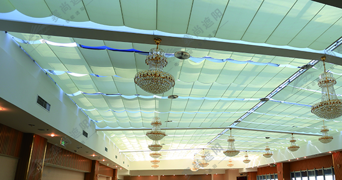 FCS電動天棚簾實景圖1 FCS電動天棚簾實景圖1