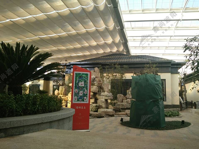 FCS電動天棚簾實景圖2 FCS電動天棚簾實景圖2