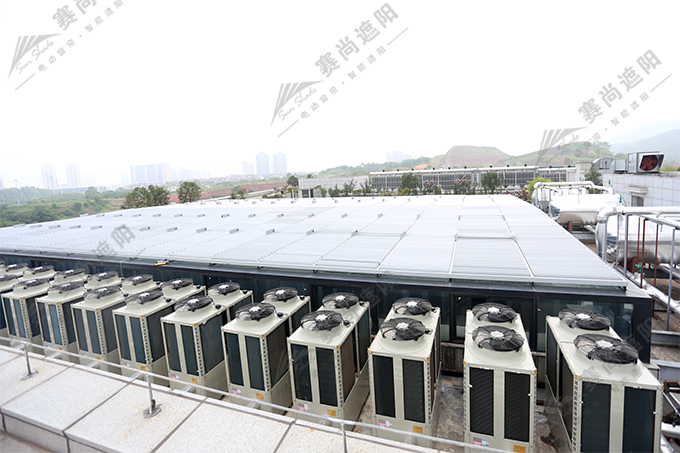 圖：梭形百葉實景圖