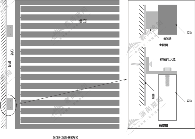 平板百葉安裝方式 平板百葉安裝方式