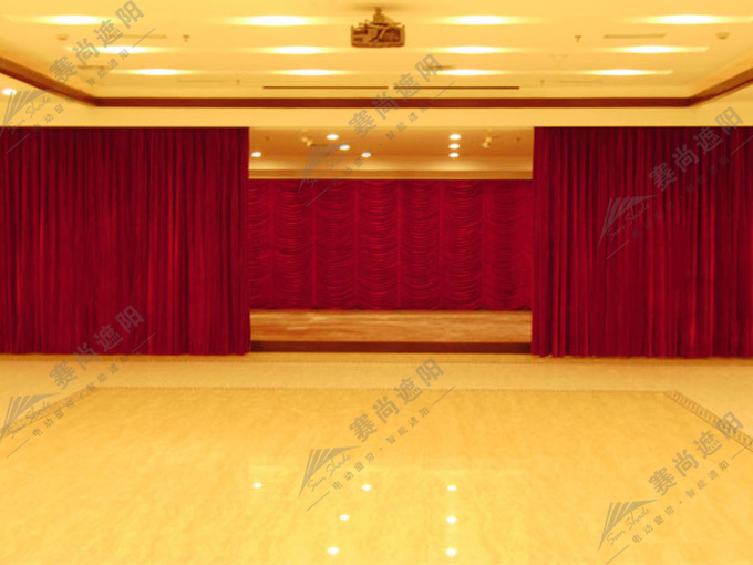 電動舞臺幕實景圖