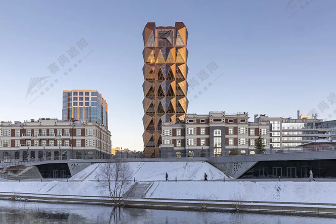 建筑冬景 建筑冬景