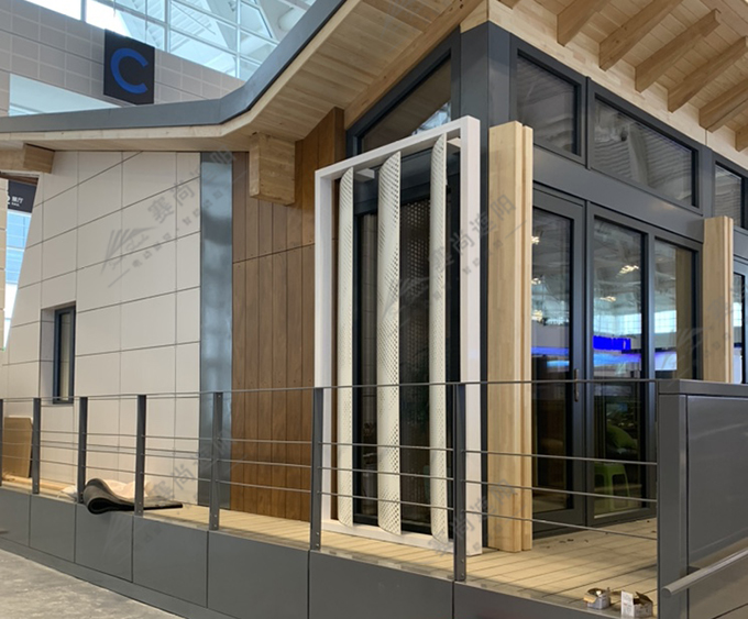 現場圖一（單面板百葉）