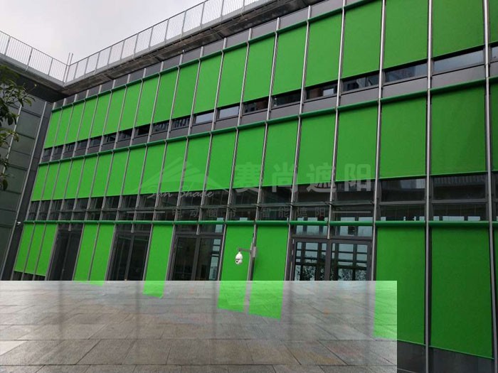 深圳前海G30薈同國際學校織物外遮陽工程